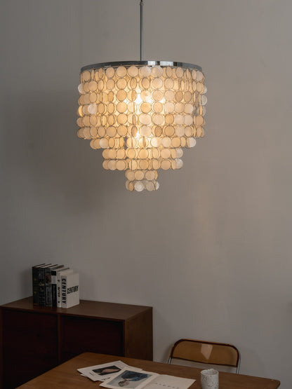 Pearl Shell Chandelier