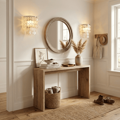 Pearl Shell Wall Lamp