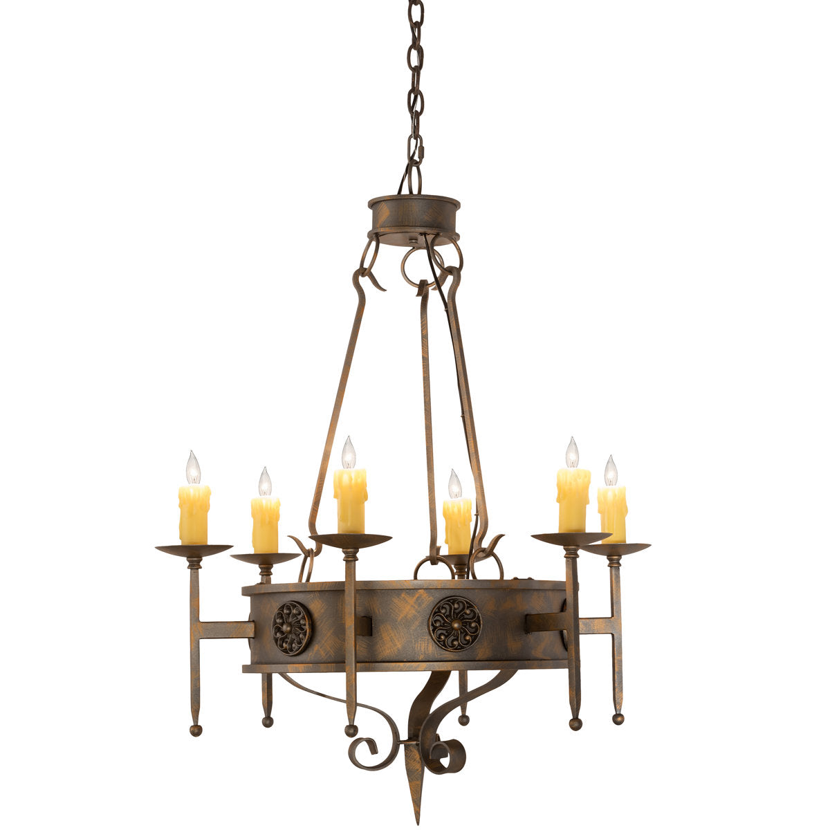 Pedican 6 - Light Chandelier