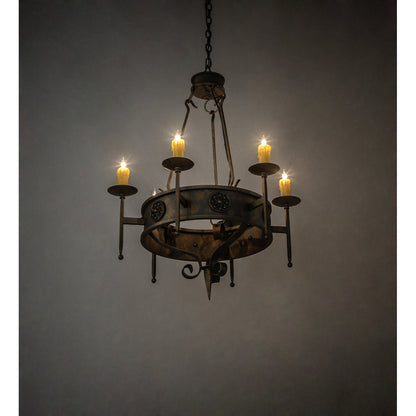 Pedican 6 - Light Chandelier