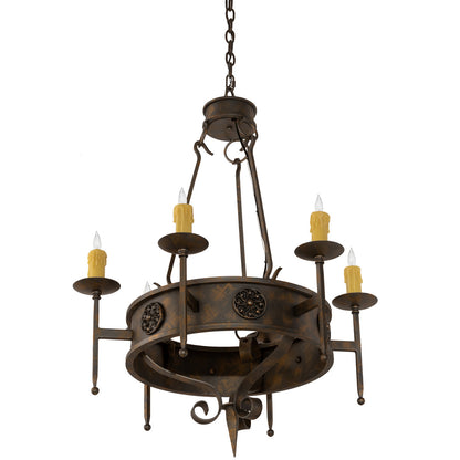 Pedican 6 - Light Chandelier
