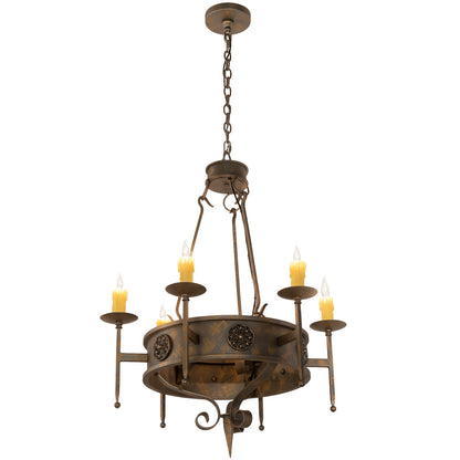 Pedican 6 - Light Chandelier