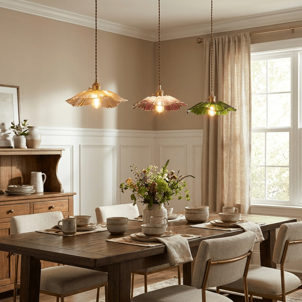 Petaline Trio Pendant Light