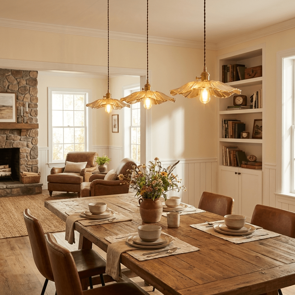 Petaline Trio Pendant Light