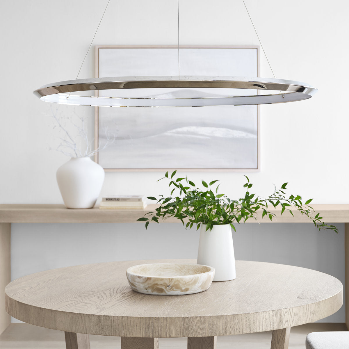 Peter Bristol Encircle 48" Ring Chandelier