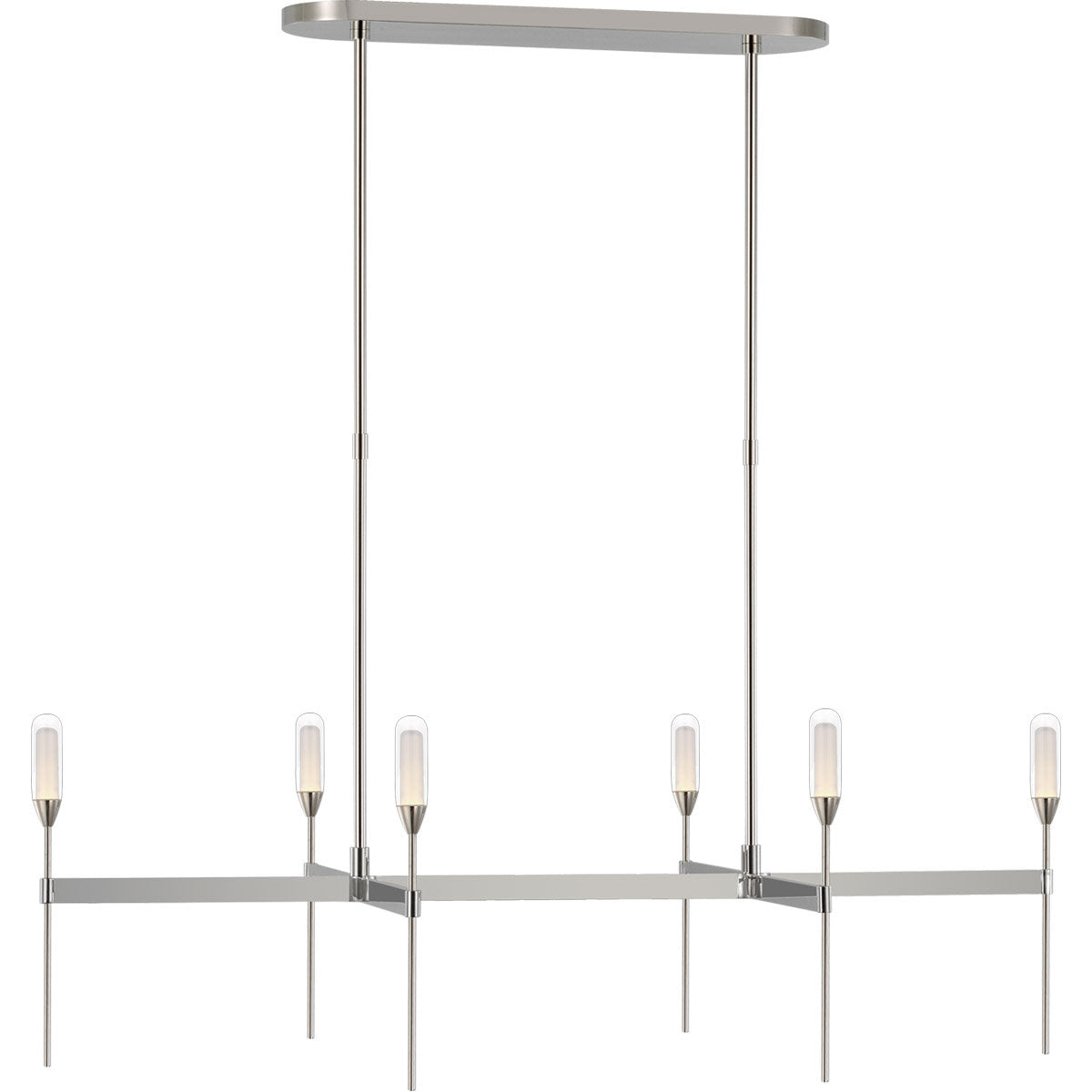 Peter Bristol Overture Medium Uplight Linear Chandelier