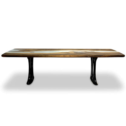 Pheraea Walnut Wood Dining Table