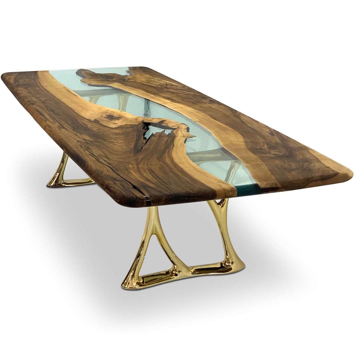 Pheraea Walnut Wood Dining Table