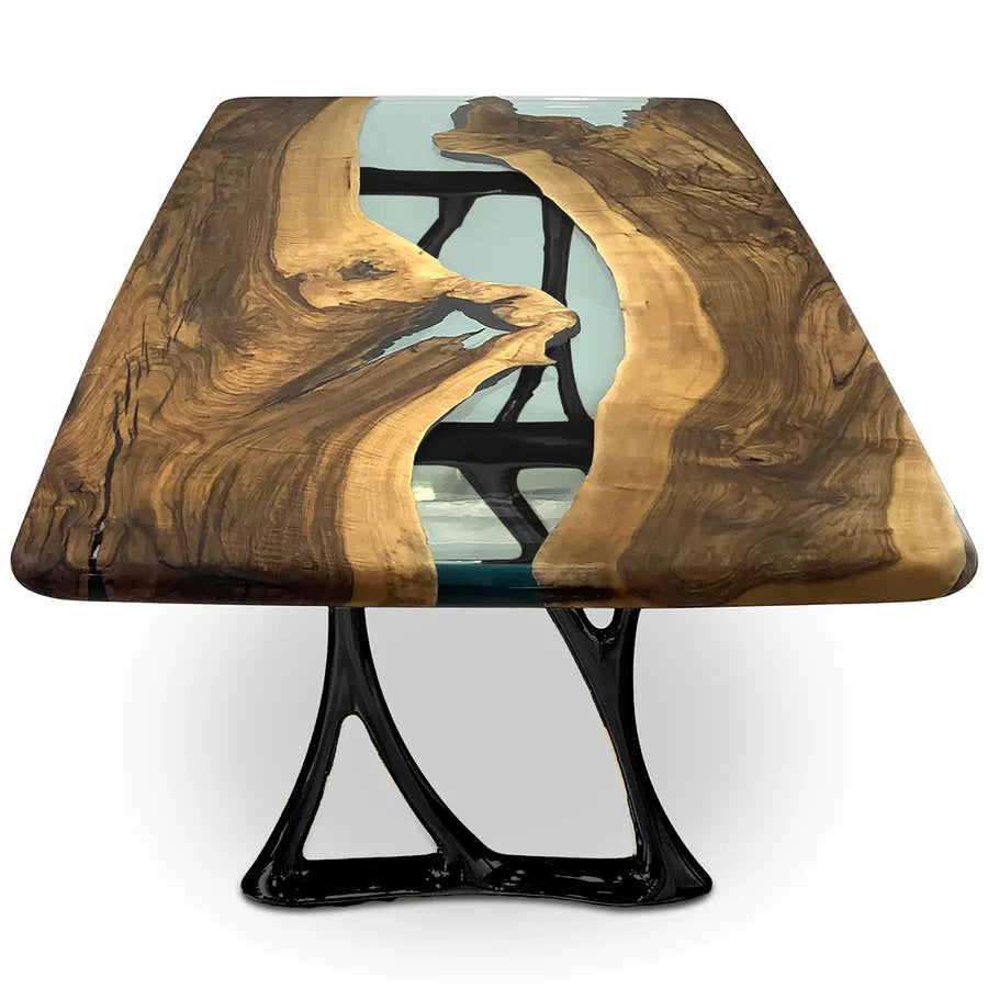 Pheraea Walnut Wood Dining Table