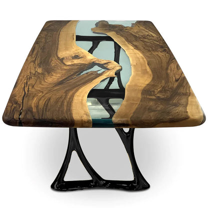 Pheraea Walnut Wood Dining Table