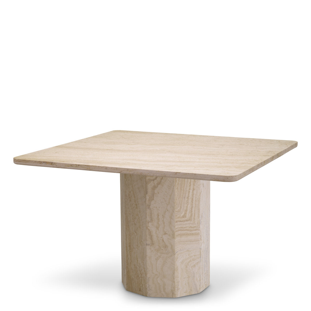 Piazza Square Marble Dining Table