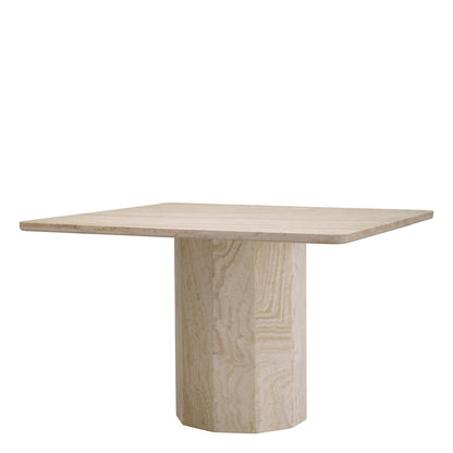 Piazza Square Marble Dining Table
