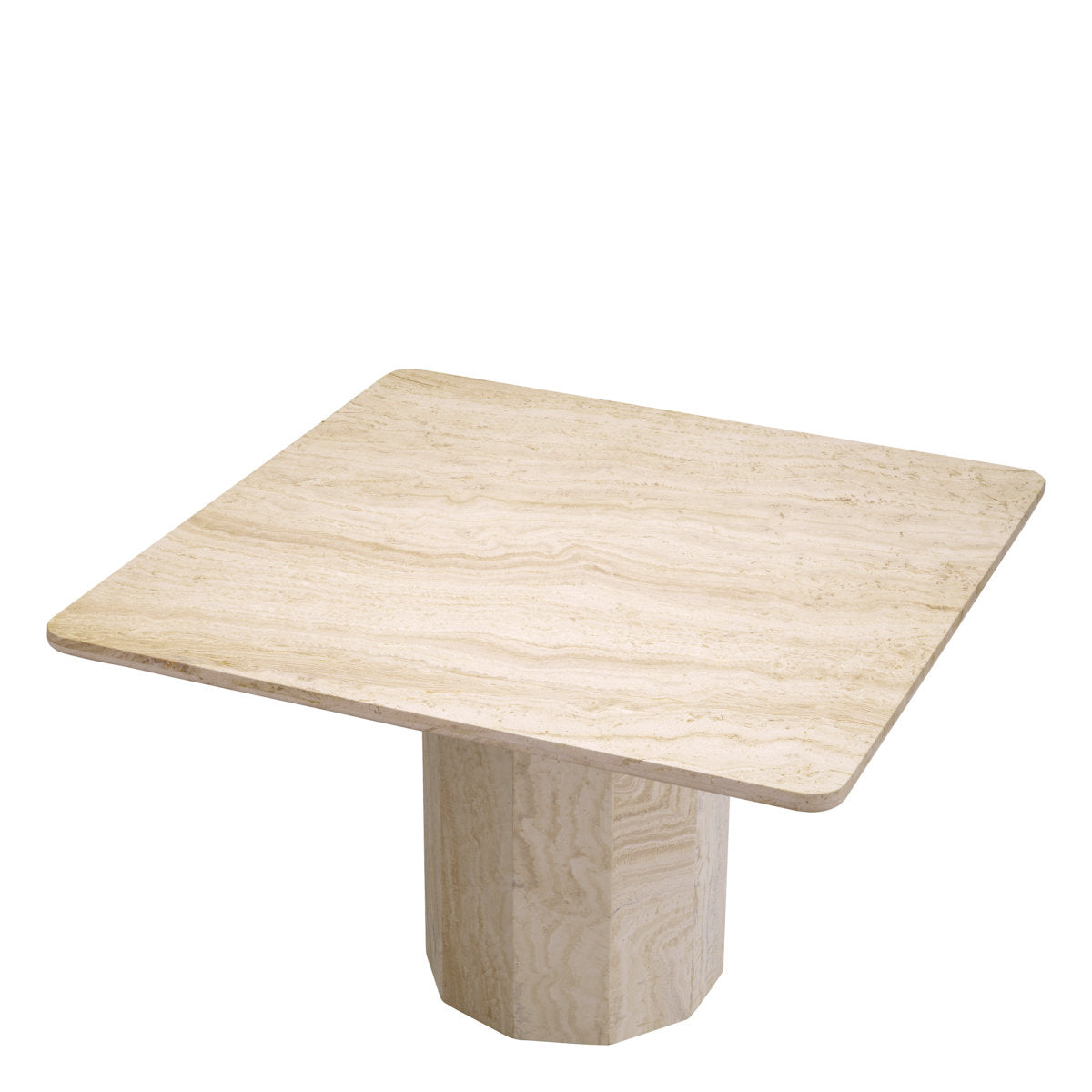 Piazza Square Marble Dining Table