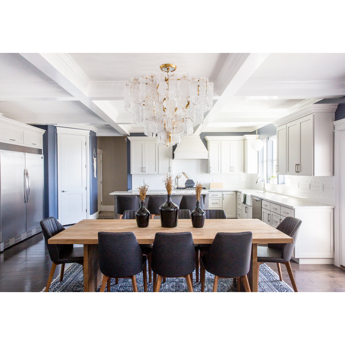 Piemonte 12-Light Unique / Statement Tiered Chandelier