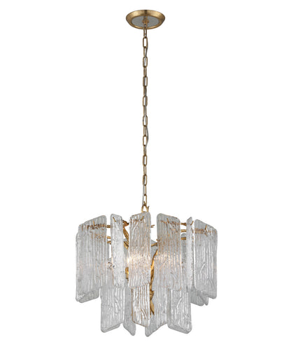 Piemonte 4-Light Unique / Statement Tiered Chandelier