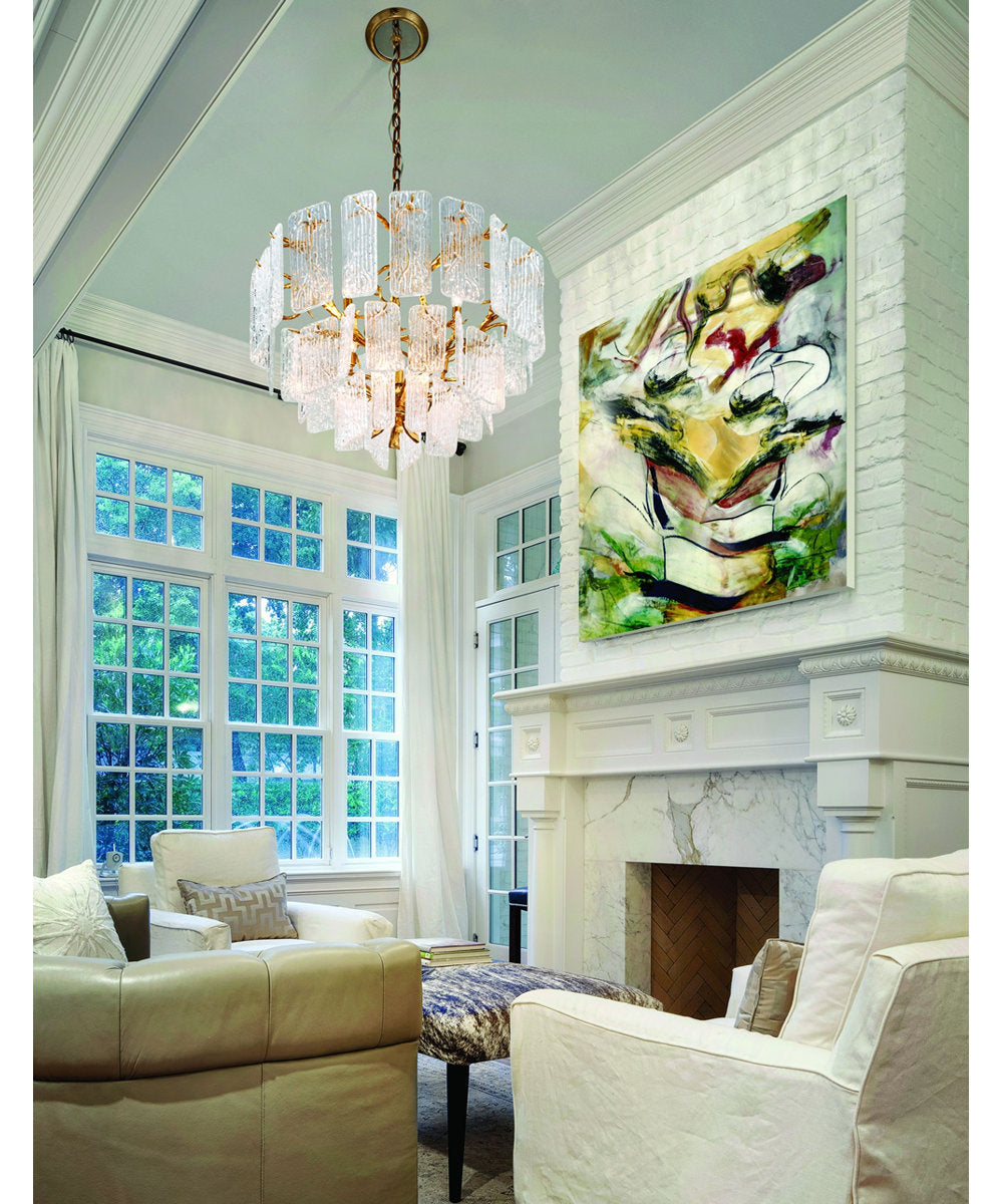 Piemonte 8-Light Unique / Statement Tiered Chandelier