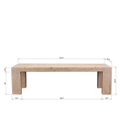 Pine Wood Dining Table