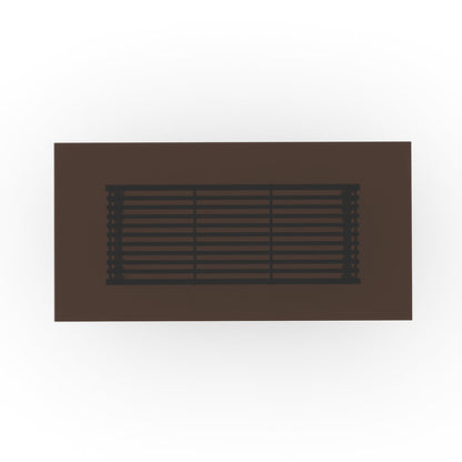 Pinstripe Dark Slatted Dining Table