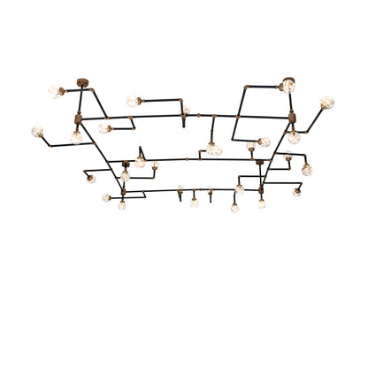 PipeDream 28 - Light LED Chandelier