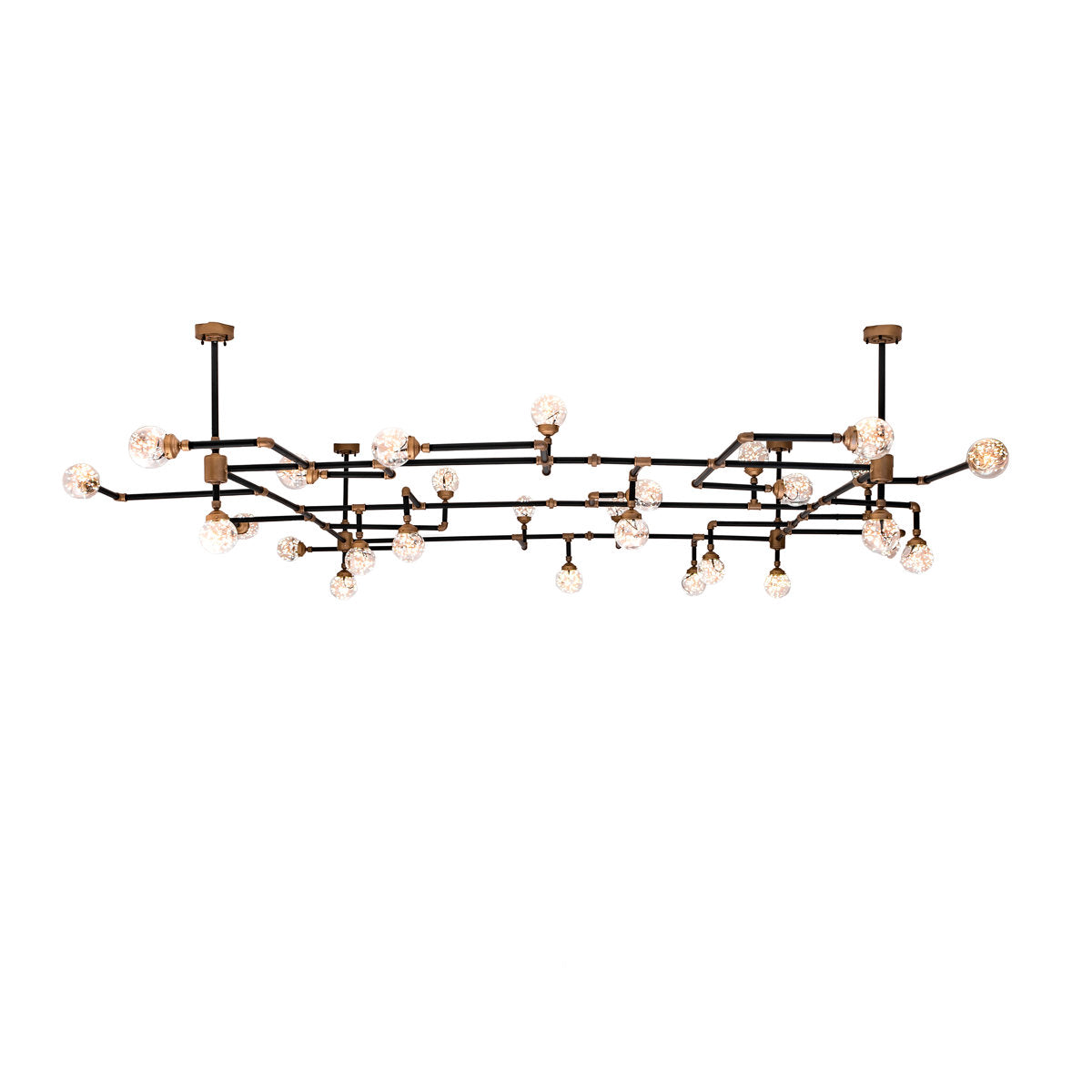 PipeDream 28 - Light LED Chandelier