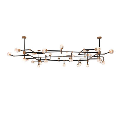 PipeDream 28 - Light LED Chandelier