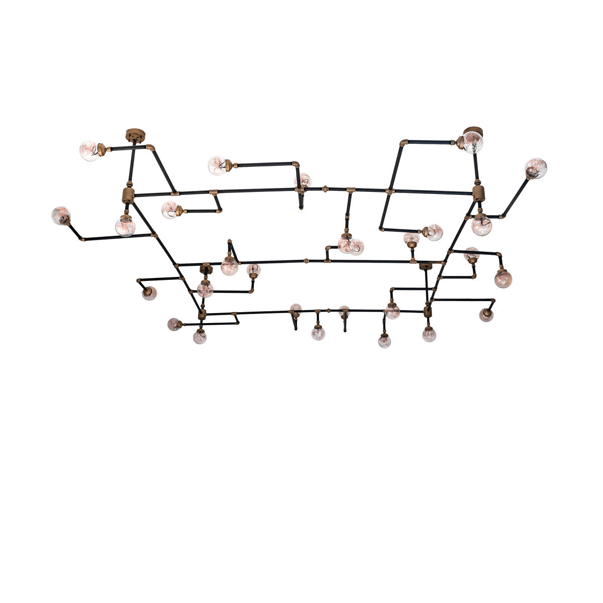 PipeDream 28 - Light LED Chandelier