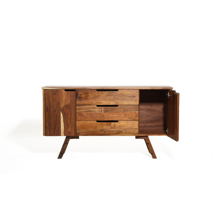 Pirwi 63.39'' W Solid Wood Sideboard