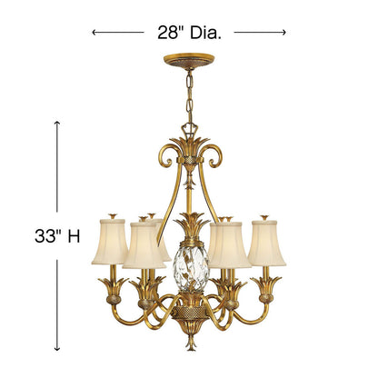 Plantation 7 Light Chandelier