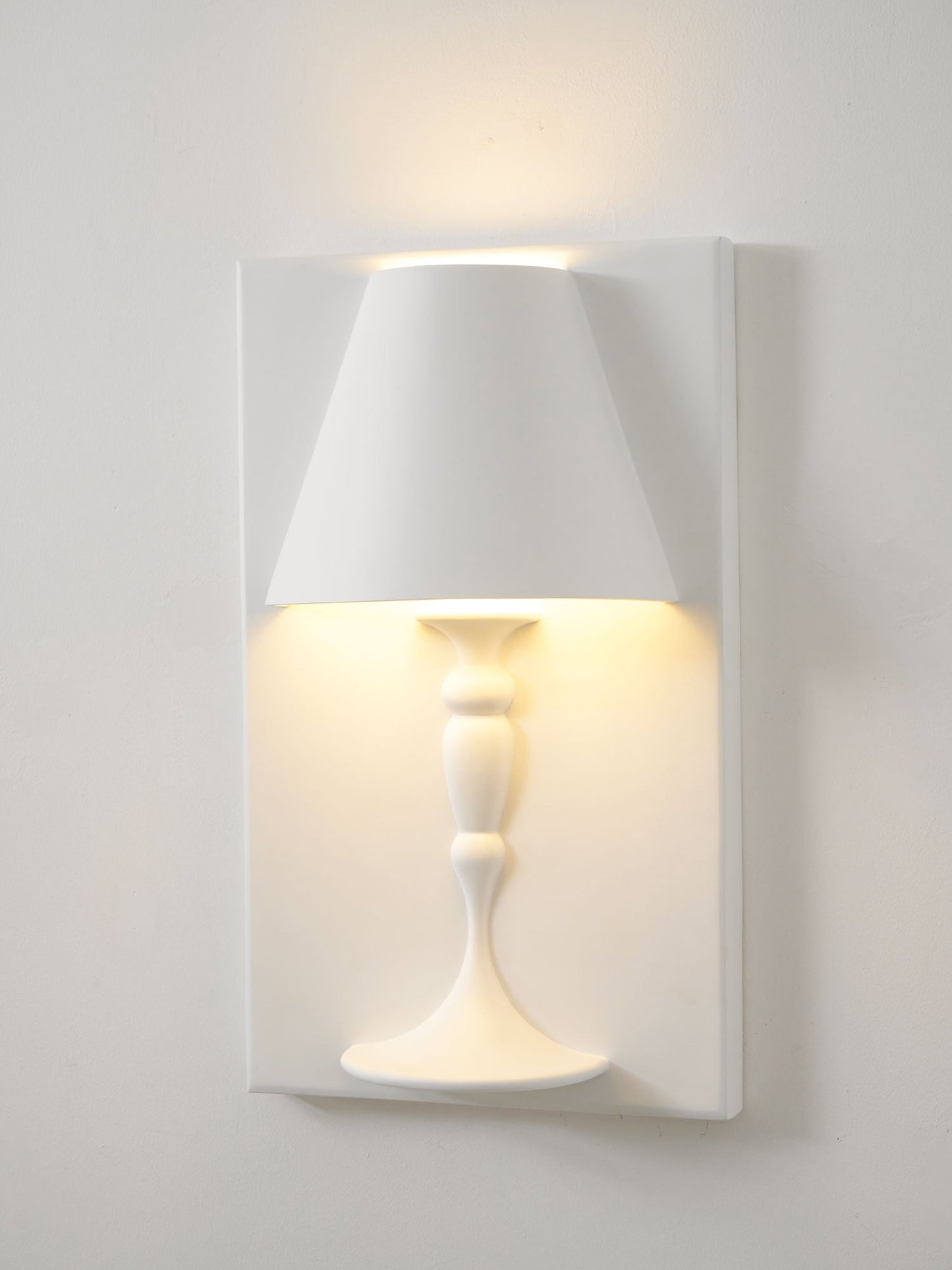 Plaster Picture Wall Lamp