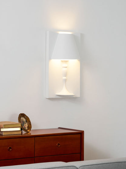Plaster Picture Wall Lamp