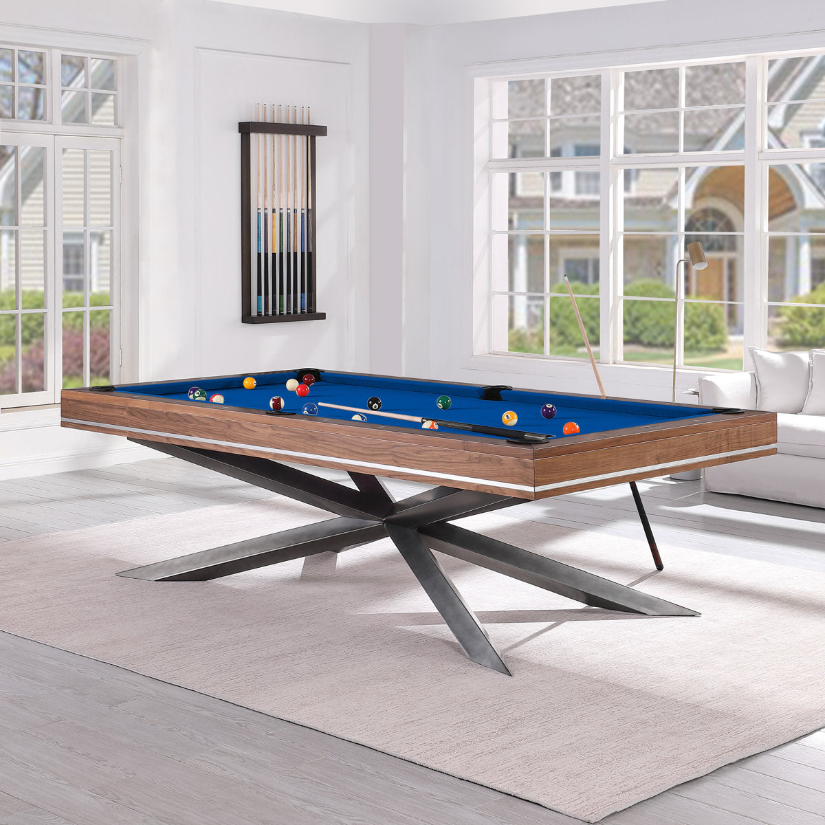 Playcraft Astral 8' Slate Pool Table with Professional Installation Included