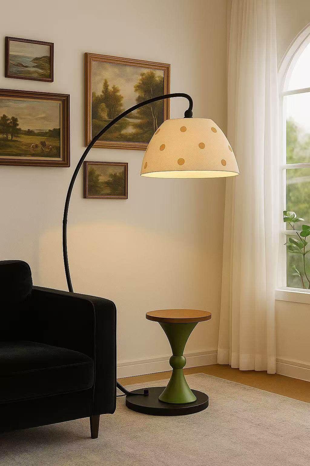 Playful Arc Floor Lamp
