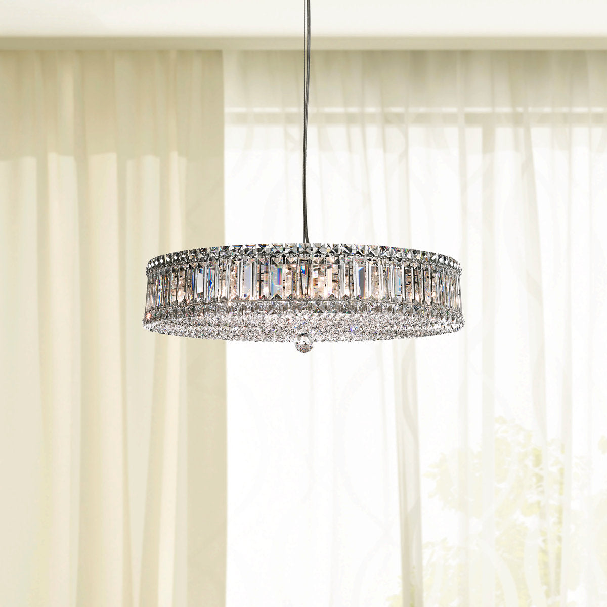Plaza Glass Chandelier