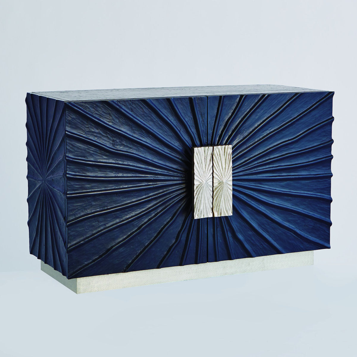 Pleated Two-Door Cabinet