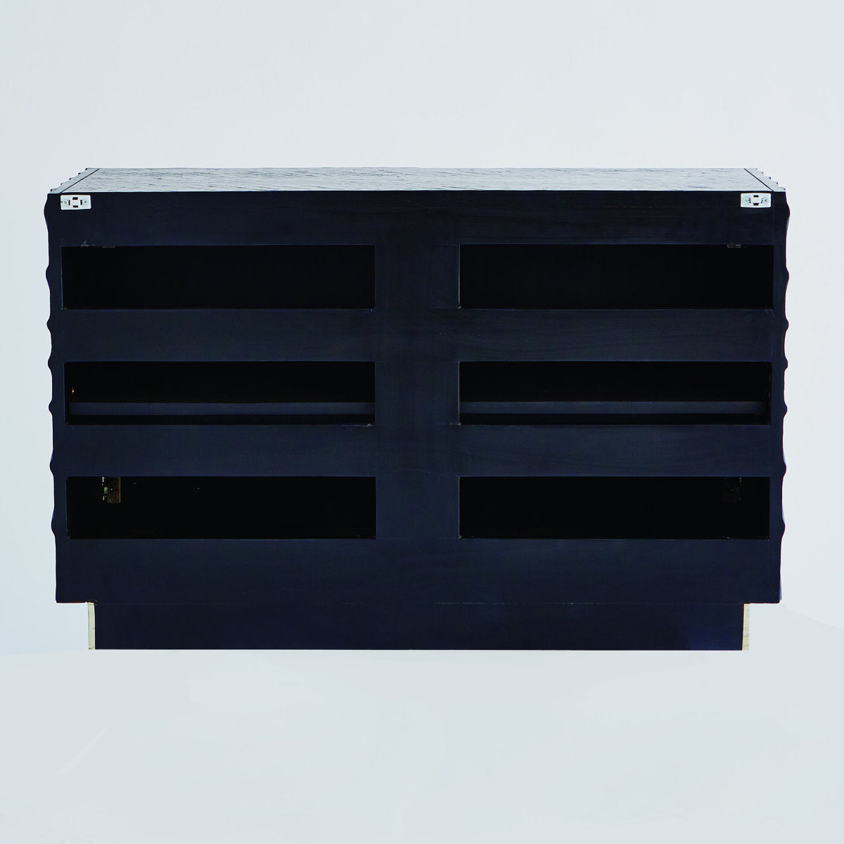 Pleated Two-Door Cabinet