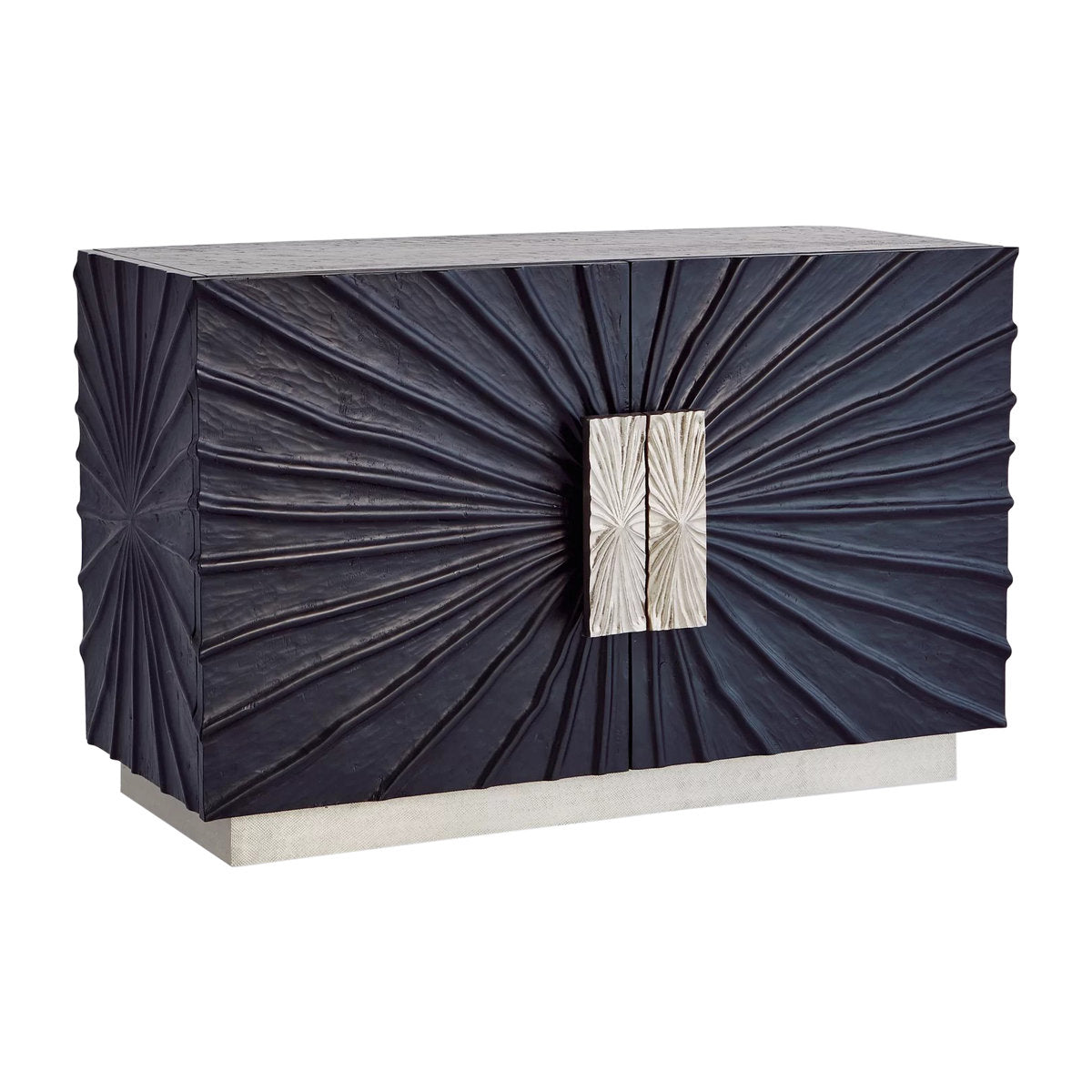 Pleated Two-Door Cabinet