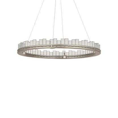 Pleiades 1 - Light Wrought Iron LED Chandelier