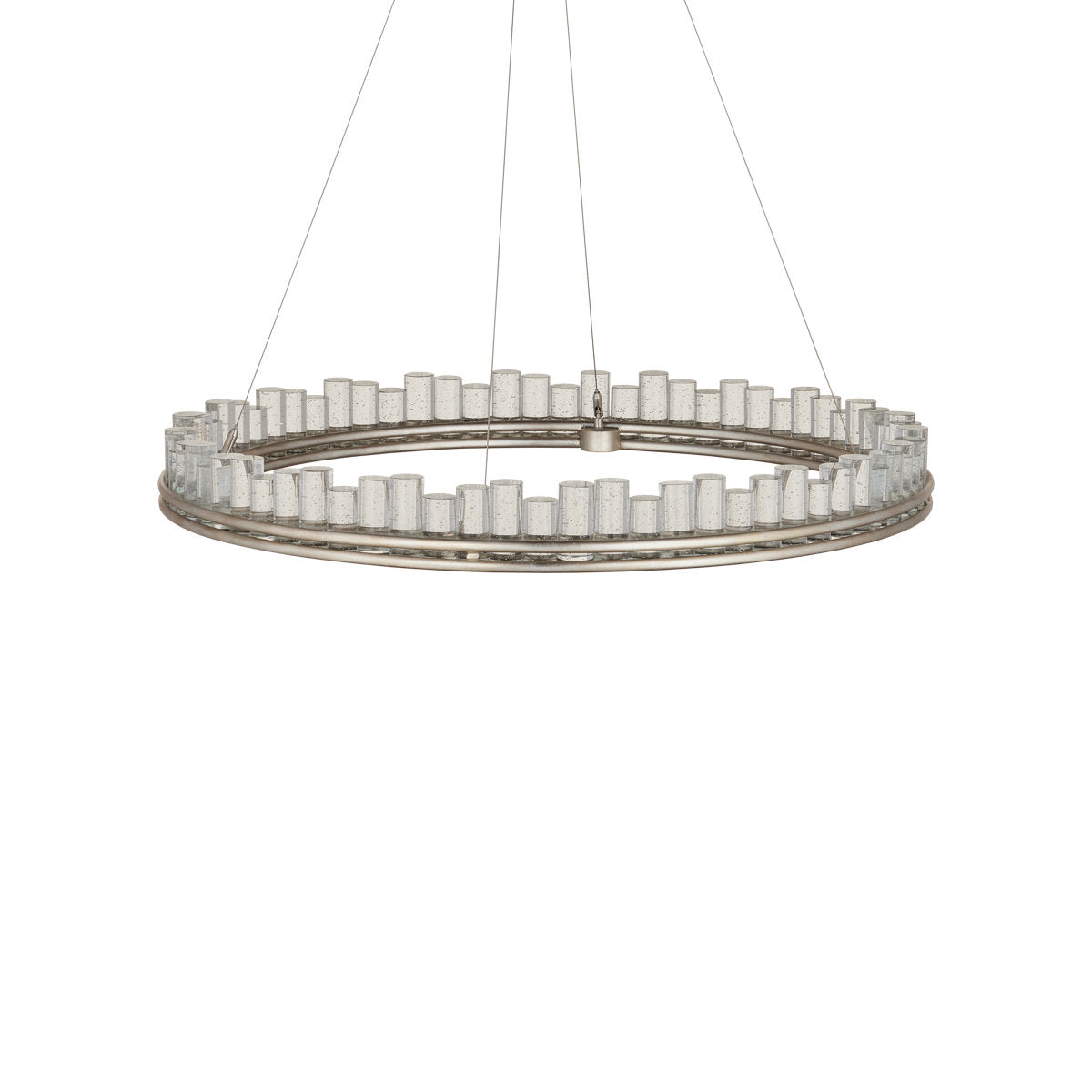 Pleiades 1 - Light Wrought Iron LED Chandelier