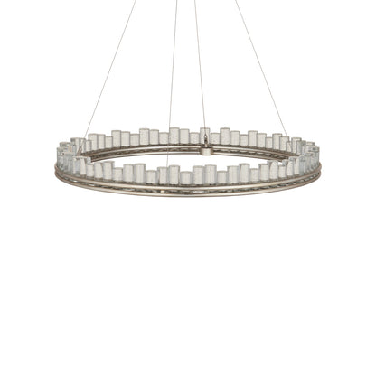 Pleiades 1 - Light Wrought Iron LED Chandelier