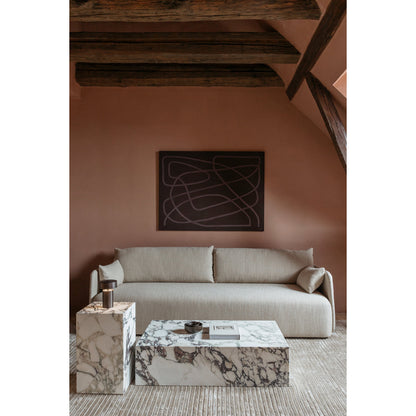 Plinth Marble Coffee Table