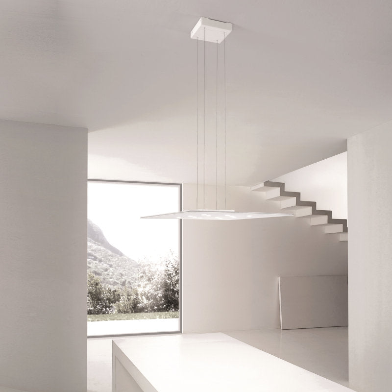 Pop 11 - Light Unique / Statement Rectangle / Square Chandelier
