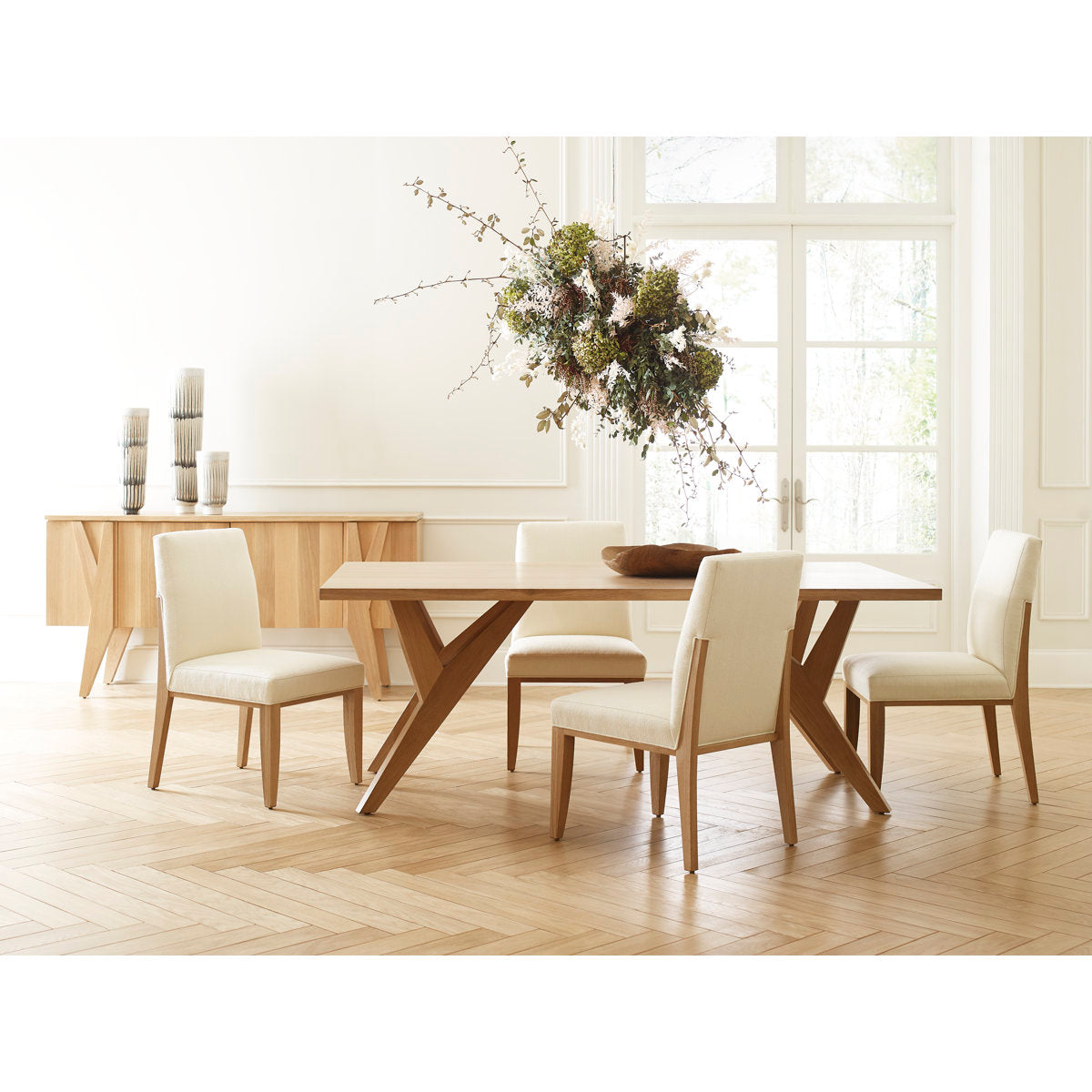 Portfolio120 Yarrow Solid Oak Dining Table