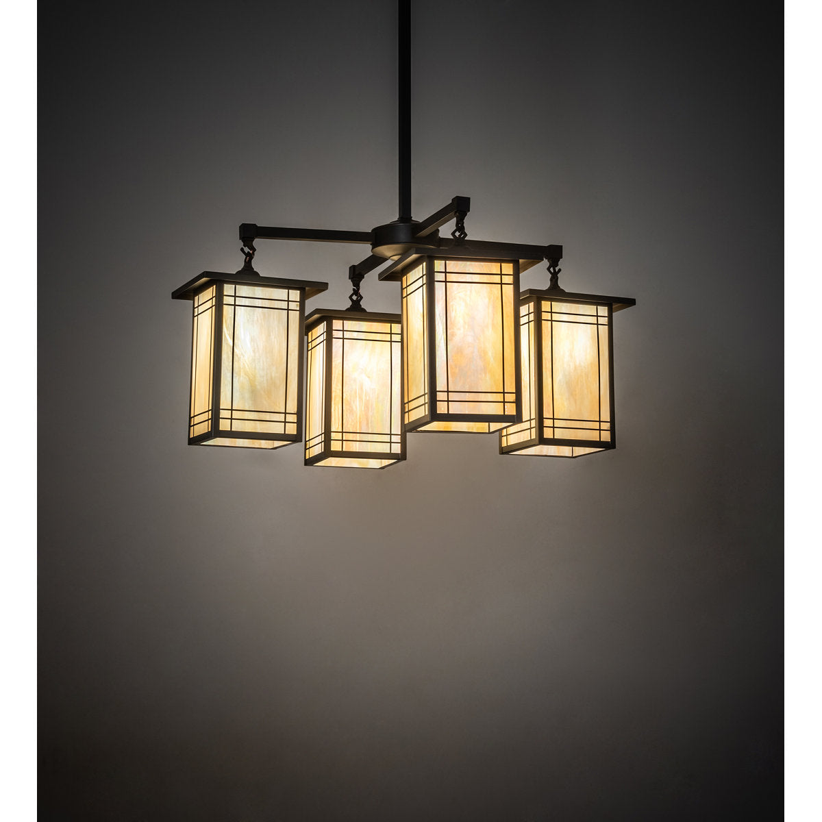 Prairie Mission 4 - Light Chandelier