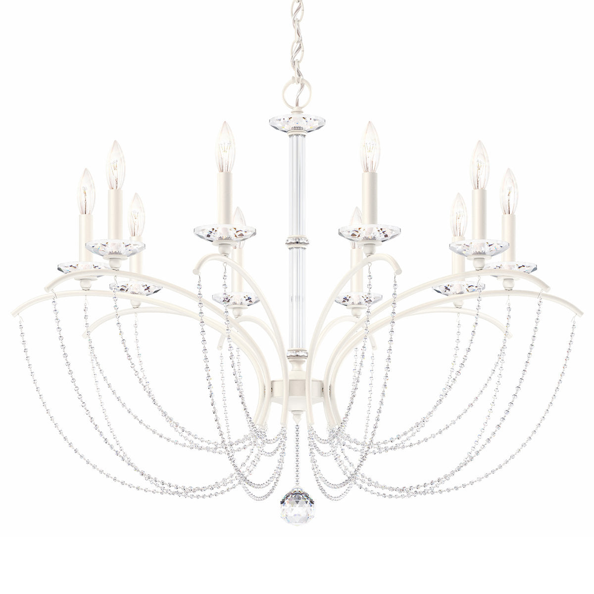 Priscilla 10 - Light Chandelier