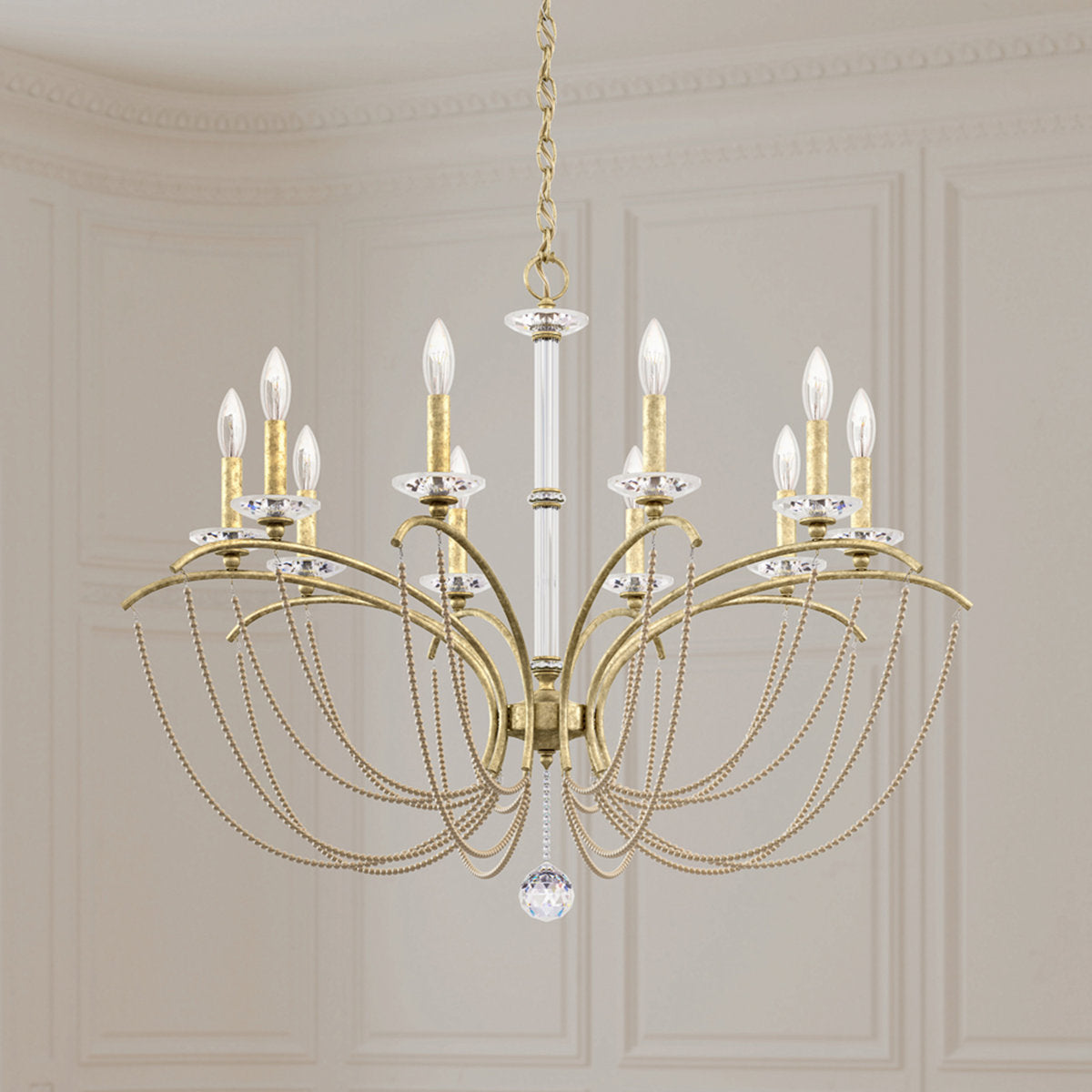 Priscilla 10 - Light Chandelier