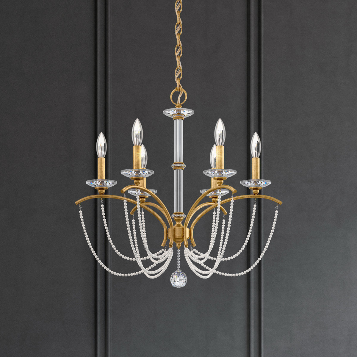 Priscilla 6 - Light Chandelier