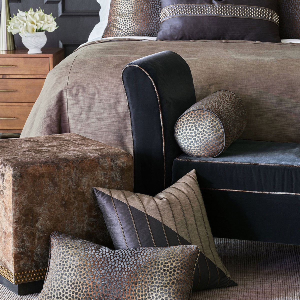 Priscilla Upholstered Bench