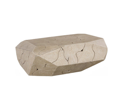 Prism Coffee Table, Oat Finish