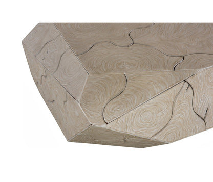 Prism Coffee Table, Oat Finish