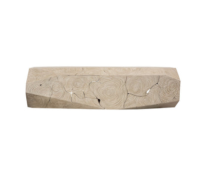 Prism Console Table, Oat Finish